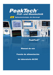 PeakTech 2235 Manual De Uso