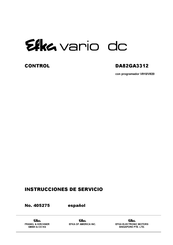 Efka DA82GA3312 Instrucciones De Servicio