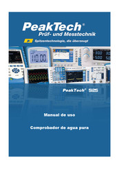 PeakTech 5125 Manual De Uso