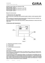 Gira 3 Plus F100 Manual De Instrucciones