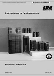 Sew Eurodrive MOVIDRIVE MDX16B Instrucciones De Funcionamiento