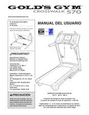 Gold's Gym GGTL59610 Manual Del Usuario