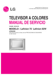 LG Lafinion 82W Manual De Servicio