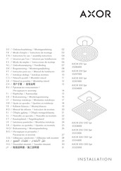 Axor 250 35308 Serie Instrucciones De Montaje