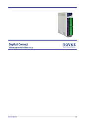 Novus DigiRail Connect DMIX
DO ETH Manual De Instrucciones