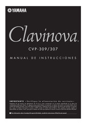 Yamaha Clavinova CVP-309 Manual De Instrucciones