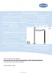 schmalz SK-JU-110-4000-SRS63-3000-VSL-EX Instrucciones De Funcionamiento Y De Mantenimiento