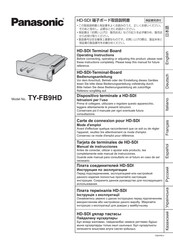 Panasonic TY-FB9HD Manual De Instrucciones