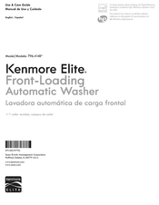 Kenmore Elite 796.4148 Serie Manual De Uso