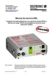 Deutronic DBL Manual De Servicio