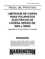 Harrington NER 030L Manual Del Propietário