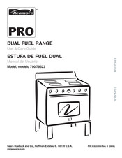 Kenmore PRO 90.79523 Manual Del Usuario