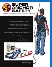 Super Anchor Safety 07 SCN Manual De Instrucciones