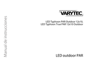 Varytec LED Typhoon PAR Outdoor 12x10 Manual De Instrucciones