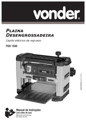 vonder PDV 1500 Manual De Instrucciones