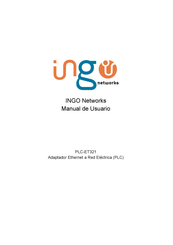 Ingo PLC-ET321 Manual De Usuario