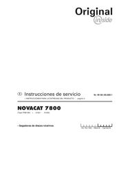 Pottinger NOVACAT 7800 Instrucciones De Servicio