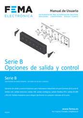 Fema Electronica B Serie Manual De Usuario