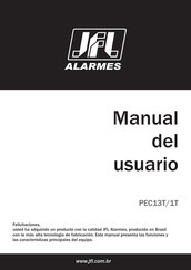 JFL Alarmes PEC13T/1T Manual Del Usuario