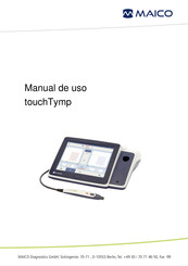 Maico touchTymp Manual De Uso