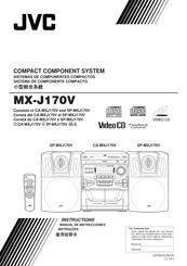 JVC MX-J170V Manual De Instrucciones