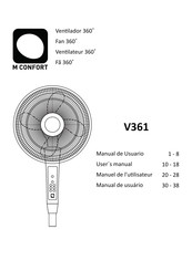 M Confort V361 Manual De Usuario