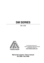 Master audio SM SERIE Manual De Usuario