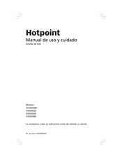 Hotpoint JEH3002BBE Manual De Uso Y Cuidado