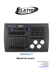 Elation Professional MIDICON-2 Manual De Usuario