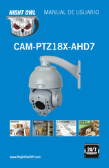 Night Owl CAM-PTZ18X-AHD7 Manual De Usuario