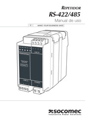 socomec RS-422/485 Manual De Uso