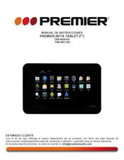 Premier TAB-4820-4G Manual De Instrucciones