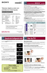 Sony BRAVIA KDL-32BX356 Manual De Instrucciones