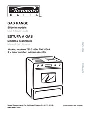 KENMORE ELITE 790.3104 Serie Manual Del Usuario