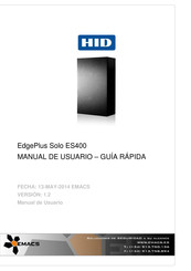 HID EdgePlus Solo ES400 Manual De Usuario