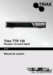 Triax TTR 120 Manual De Usuario