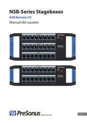 PRESONUS NSB 8.8 Manual Del Usuario