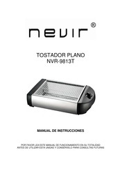 Nevir NVR-9813T Manual De Instrucciones