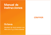 CRIFFER Octava Manual De Instrucciones