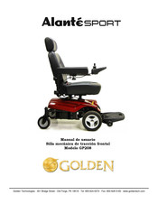 Golden AlanteSPORT Manual De Usuario