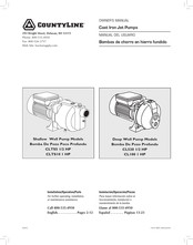 CountyLine CL520 1/2 HP Manual Del Usuario