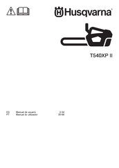 Husqvarna T540XP II Manual De Usuario