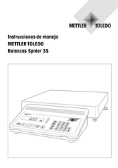 Mettler Toledo Spider 3S Instrucciones De Manejo