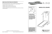 Pro-Form PETL54021 Manual Del Usuario