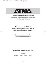 ATMA PV899 Manual De Instrucciones