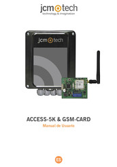 jcm-tech ACCESS-5K Manual De Usuario