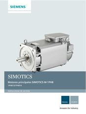 Siemens SIMOTICS 1PH816 Instrucciones De Servicio