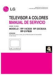 LG RP-14CB20 Manual De Servicio