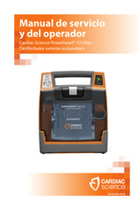 Cardiac Science Powerheart G3 Elite 9790E Manual De Servicio Y Del Operador