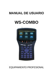 Satlink WS-COMBO Manual De Usuario